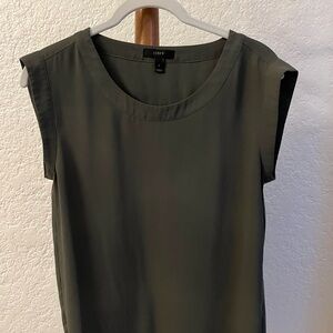 J. Crew Women's Dark Green Blouse